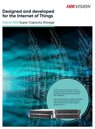 Hybrid SAN Super Capacity Storage