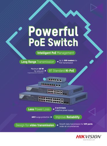 Powerful PoE Switch