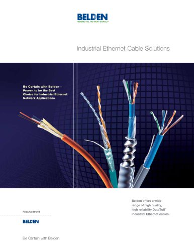 Industrial Ethernet Cable Solutions