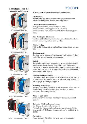 Hose Reels Type ST