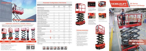 SC Series Scissor Lift Range