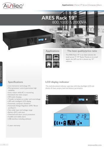 Datasheet ARES Rack