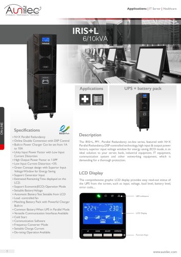 Datasheet IRIS+L