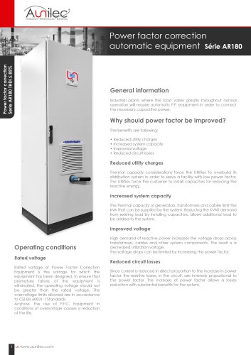 Power factor correction AR180