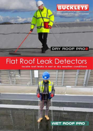 Brochure: Roof leak detectors