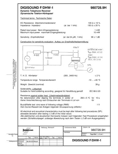 F/DHW 1