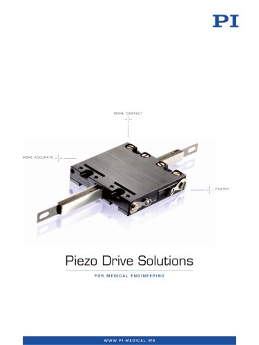 Piezo Drive Solutions