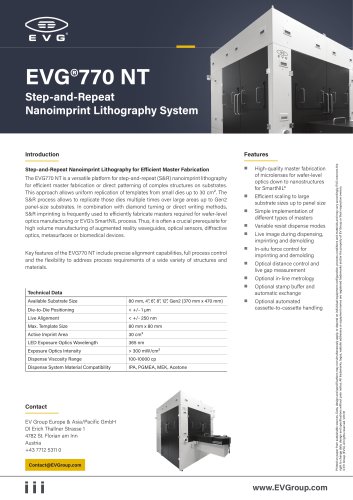 EVG®770 NT