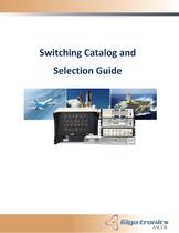 Giga-tronics ASCOR ATE Switching Catalog