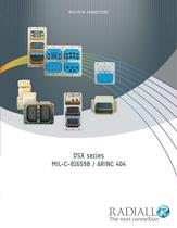 ARINC 404 / MIL-C-81659B DSX connectors