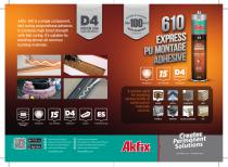 610 Express Pu Montage Adhesive