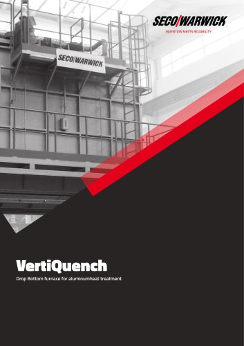 VERTIQUENCH- Drop Bottom furnace for aluminum heat treatment