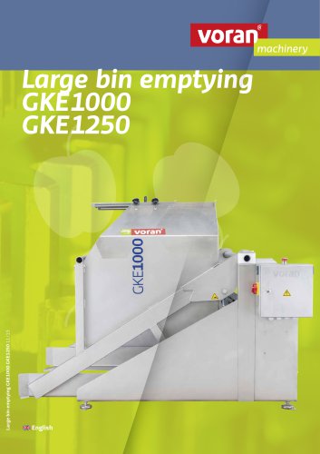 Large bin emptying