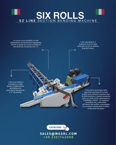 MG 6-rolls profile rolling machines