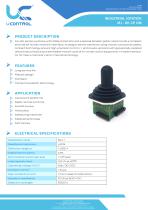 INDUSTRIAL JOYSTICK MJ - 6K CP OM