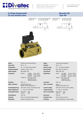 way solenoid valve