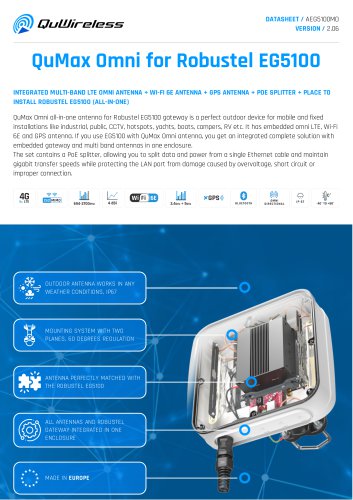QuMax Omni for Robustel EG5100