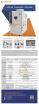 Low pressure test chamber