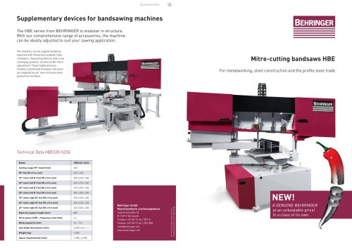 HBE Mitr-Cutting-Bandsaw