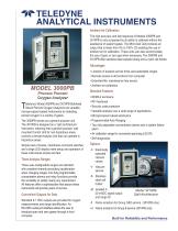 MODEL 3000PB Process Percent Oxygen Analyzer