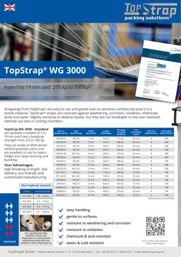 TopStrap® WG 3000