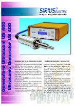 GENERATORE DI ULTRASUONI SERIE US 400