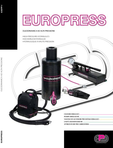 Catalogue EUROPRESSPACK - ITA