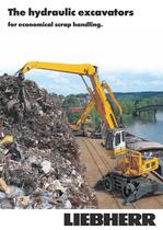 The hydraulic excavators