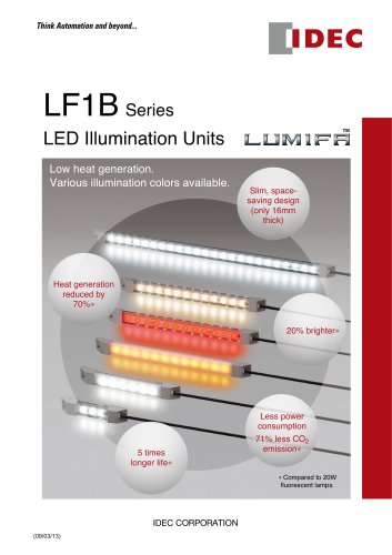 LF1B Series LED Illumination Units