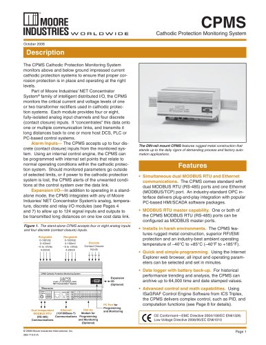 CPMS - Cathodic Protection Monitoring System