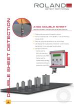 A100  Double Sheet Detection System