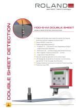 I100-S-WI Double Sheet Detection System