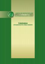 Catalogue of equipment for glass industry