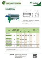 Drum Magnetic Separators PBM
