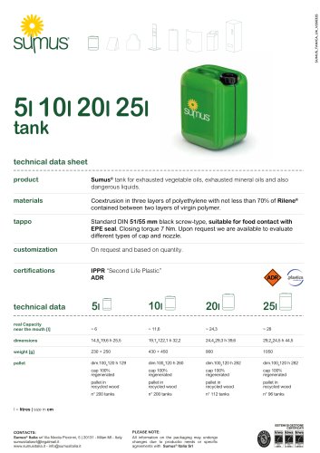 5l 10l 20l 25l tank