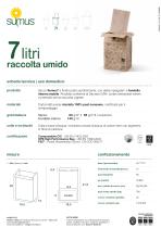 7 litri raccolta umido