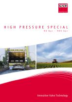 High Pressure Applications