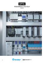 OPTA - PLR Programmable Logic Relays - Serie 8A - 12