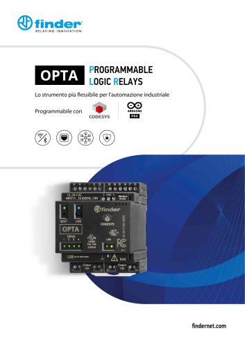 OPTA - PLR Programmable Logic Relays - Serie 8A
