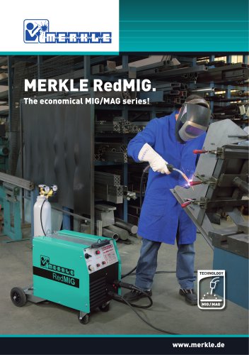 MERKLE RedMIG.  The economical MIG/MAG series!