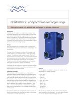 Compabloc - welded heat exchanger range