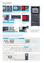 HIOKI Multimetri Digitali Serie DT42XX - 8