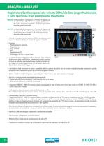 HIOKI Registratori cattura, registrazione e analisi di fenomeni lenti, veloci, velocissimi - 12