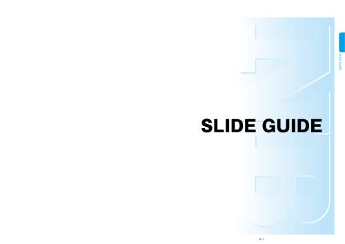 SLIDE GUIDE