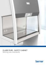 CLAIRE PURE - SAFETY CABINET