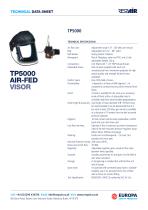 TP5000 AIR-FED VISOR