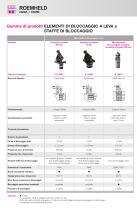 PROGRAMMA GENERALE Elementi di bloccaggio a leva e staffe di bloccaggio - 2