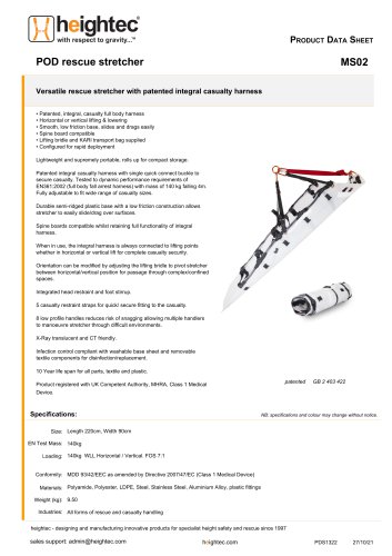 POD Rescue Stretcher - MS02