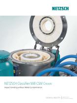 NETZSCH Classifier Mill CSM CERAMIC