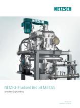 NETZSCH Fluidized Bed Jet Mill CGS